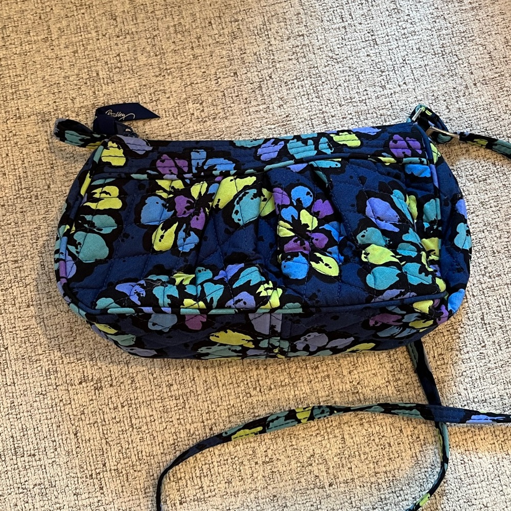 🌸🌼 3x HP🌸🌼 Vera Bradley Indigo Pop Pocketbook and Change Purse - Picture 3 of 7